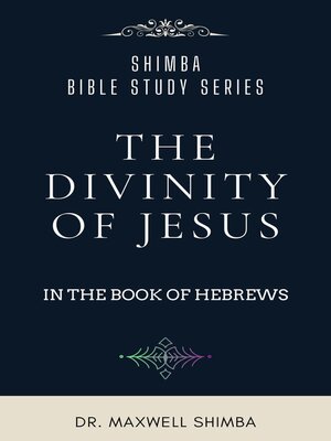 cover image of The Divinity of Jesus in the Book of Hebrews